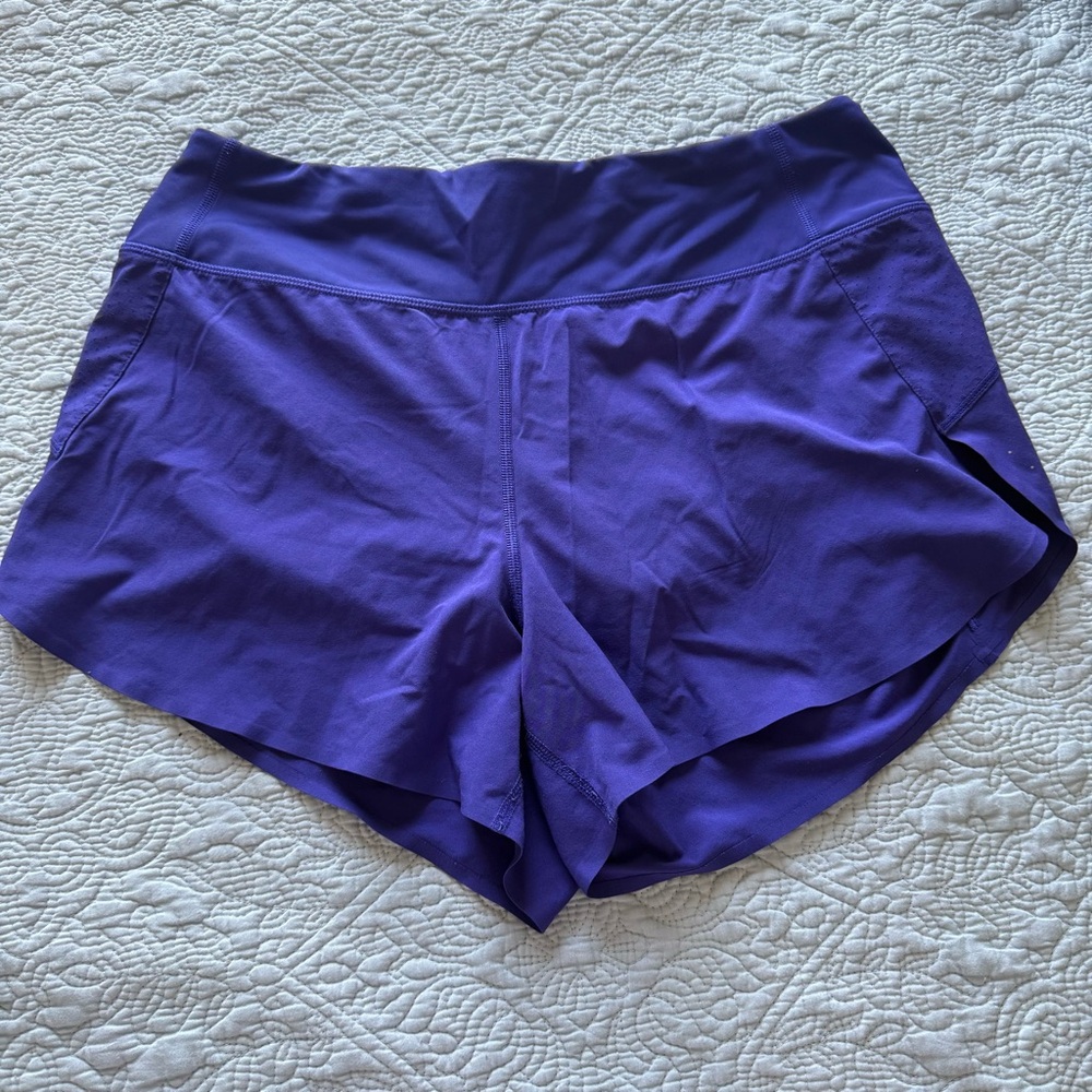 Athleta Purple running shorts